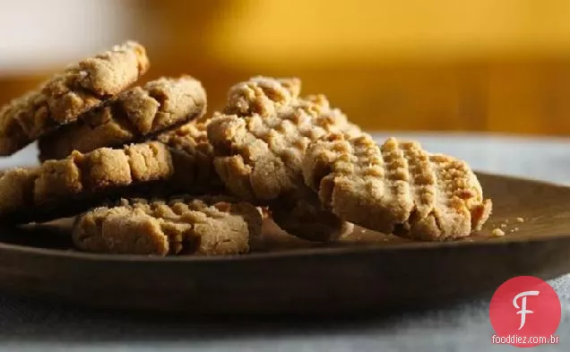 1-2-3 Biscoitos De Manteiga De Amendoim Em Borracha