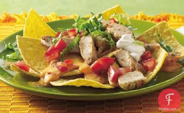 Nachos De Frango Esfumaçado