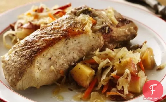 Caçarola Alemã De Porco E Repolho