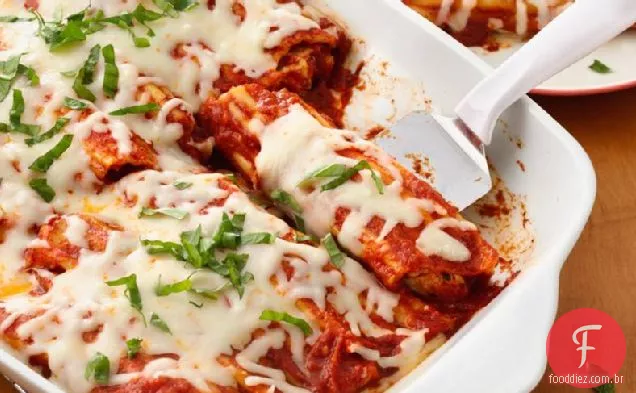 Manicotti De Frango Super Fácil