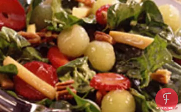 Salada De Espinafre Do Feriado