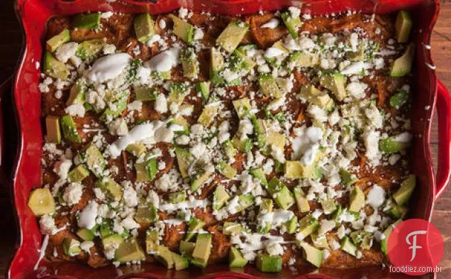 Caçarola De Café Da Manhã Chilaquiles