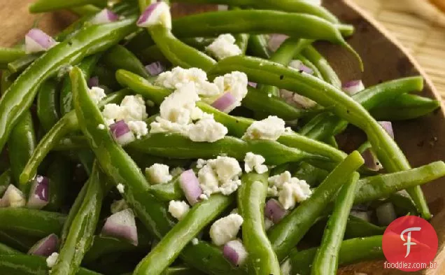 Feijão verde com Feta