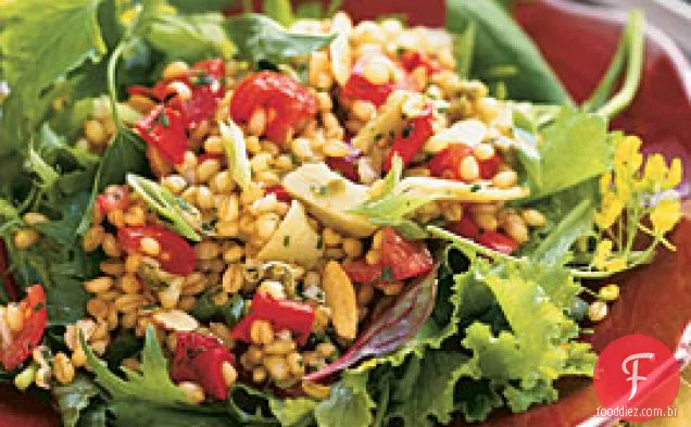 Salada Wheatberry Verão
