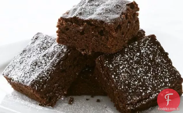 Brownies Saudáveis Dos Amantes Do Chocolate