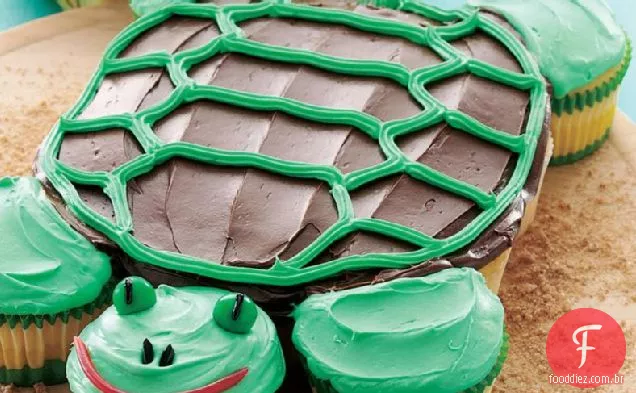 Cupcakes De Tartaruga Extraíveis