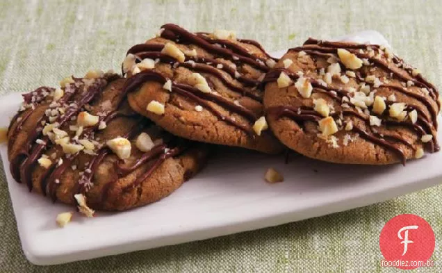 Biscoitos De Chocolate De Avelã