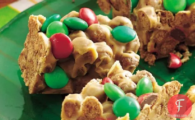 Barras De Cereais De Chocolate De Férias