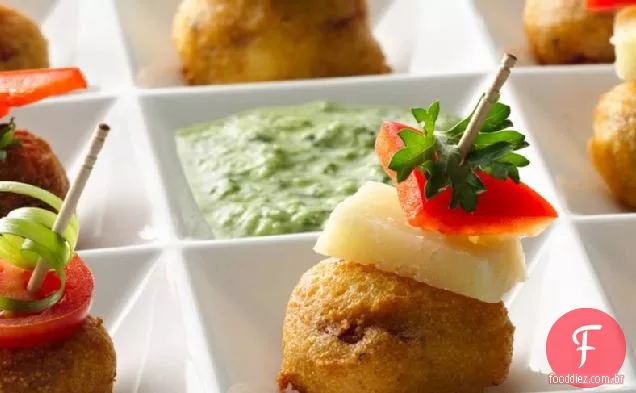 Nuggets de chouriço com Molho Chimichurri