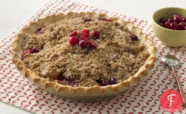 Torta De Maçã Cranberry Extra Fácil