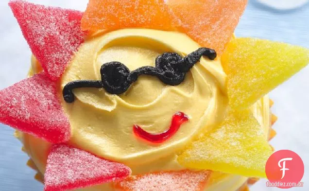 Sr. Sun Cupcakes