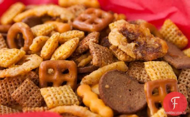 Bacon Florescendo Cebola Chex Mix