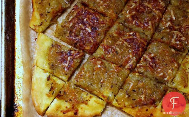Torta De Cebola Com Mostarda E Erva-Doce
