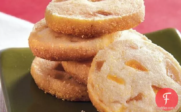Citrus Cornmeal Shortbread