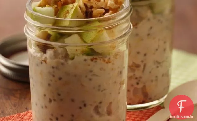 Maçã Batata Frita Geladeira Aveia