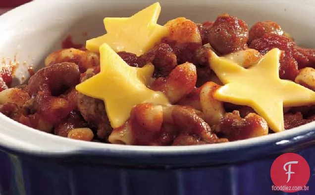 Skillet Beefy Chili Mac