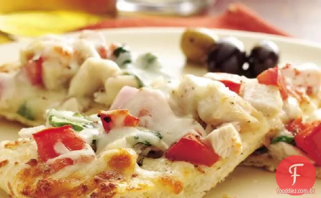 Ranch Turkey Pizza