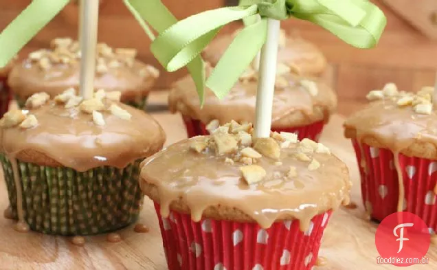 Cupcakes De Maçã Caramelo