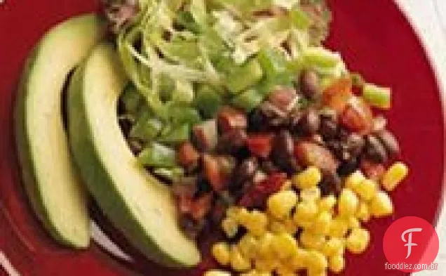 Salada Mexicana Em Camadas