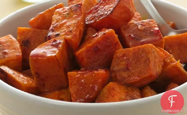 Salada De Batata Doce Assada