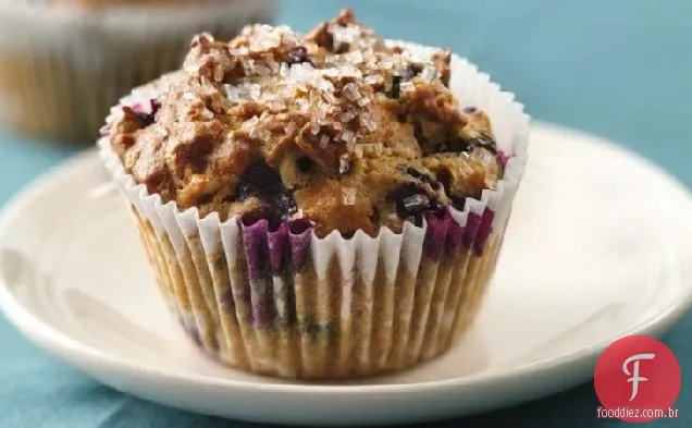 Blueberry ' N Oats Muffins