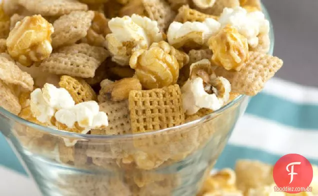 Doce e salgado pipoca Chex Mix