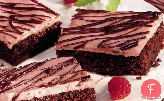 Brownies De Framboesa Fáceis