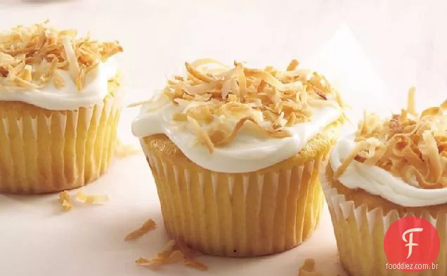 Cupcakes De Coco Duplo