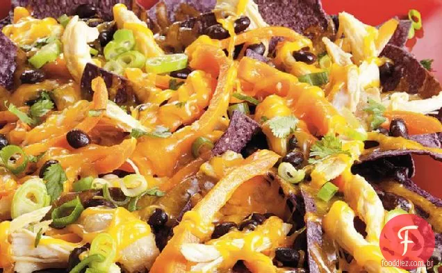 Chesy Chicken Nachos