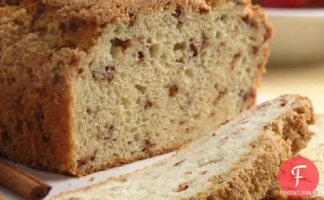 Canela Streusel Pão Rápido