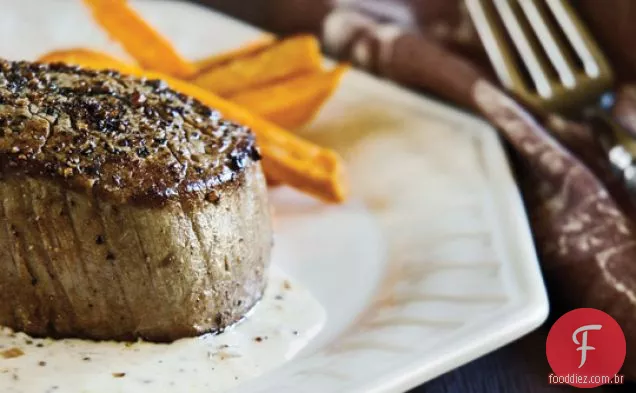 Filetes De Bife Grelhados Com Molho De Mostarda Receita De Livro De Receitas