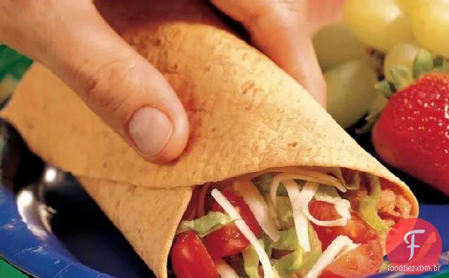 Feijão Mexicano Wraps