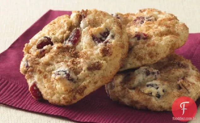 Cranberry Cream Cheese Snickerdoodles