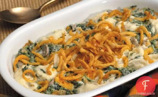Caçarola De Redemoinho De Batata-Espinafre