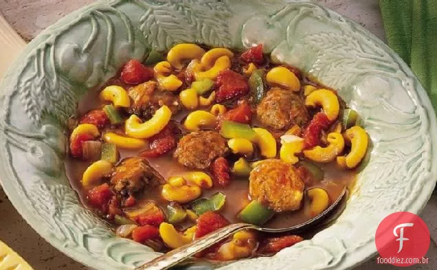 Meatball Pasta Soup