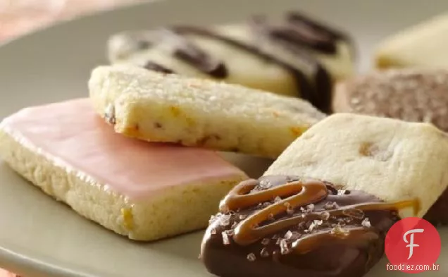 Biscoitos Amanteigados De Cinco Vias