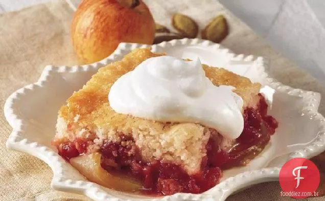 Sobremesa De Cranberry-Maçã