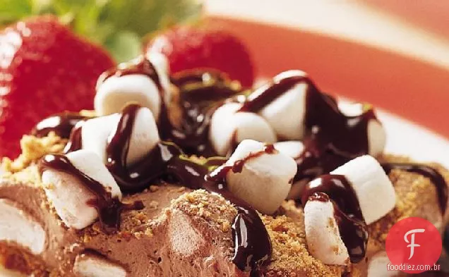 S'mores Mousse Squares