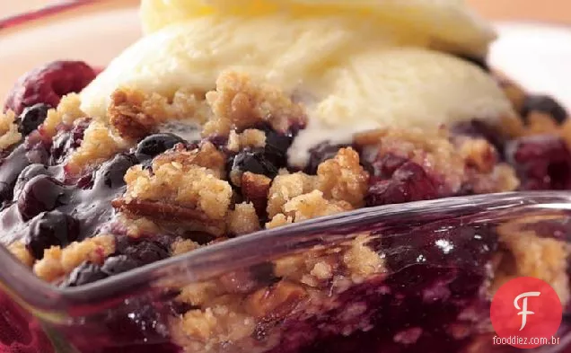 Duas bagas crocantes com cobertura de Pecan Streusel