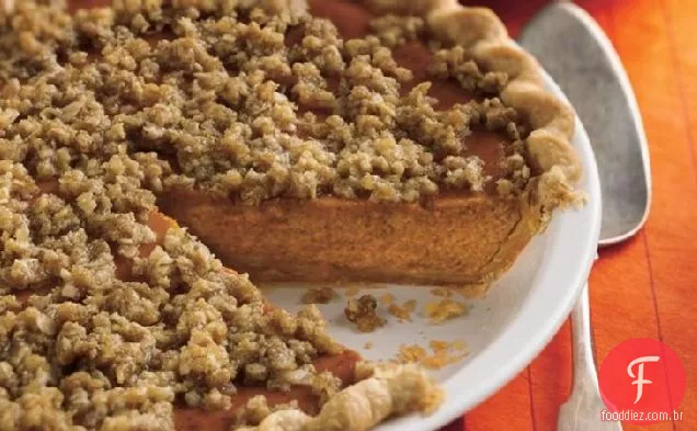 Torta De Abóbora Com Cobertura Streusel