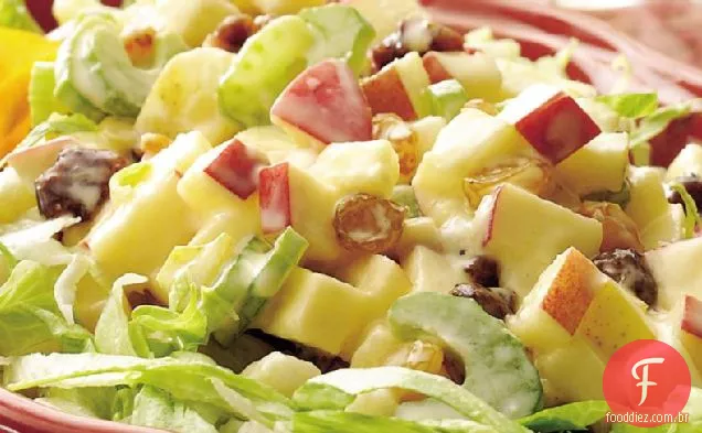 Salada Waldorf De Frutas De Inverno