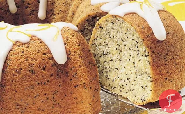 Bolo De Brunch Com Sementes De Limão E Papoula