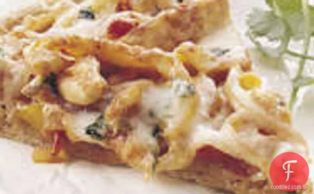 Pão Máquina Frango Fajita Pizza