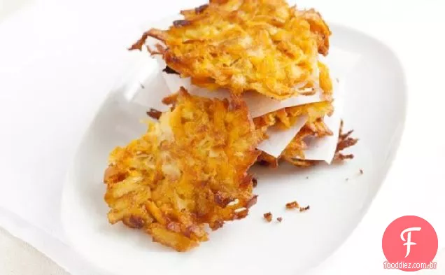 Batata Doce-Latkes De Maçã