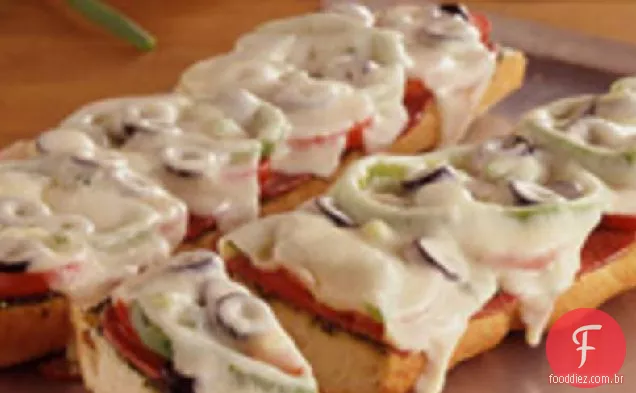 Antipasto Pão Francês Pizzas