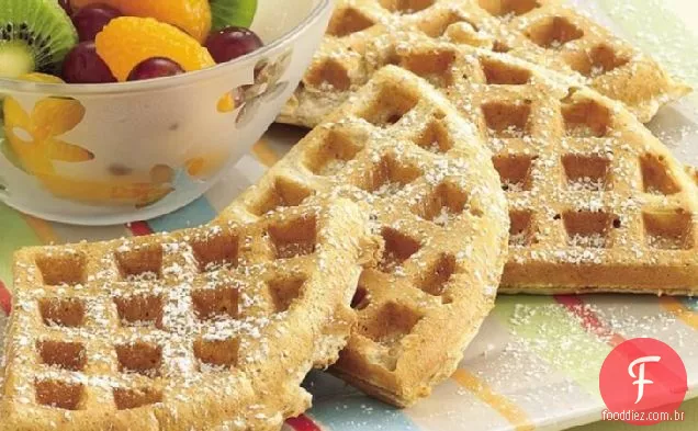 Waffles De Grãos Inteiros