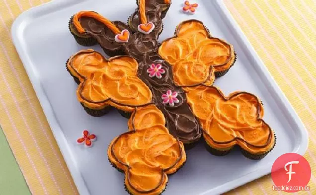 Cupcakes Borboleta Pull-Apart