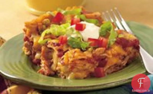 Taco Fiesta Chicken Lasagna