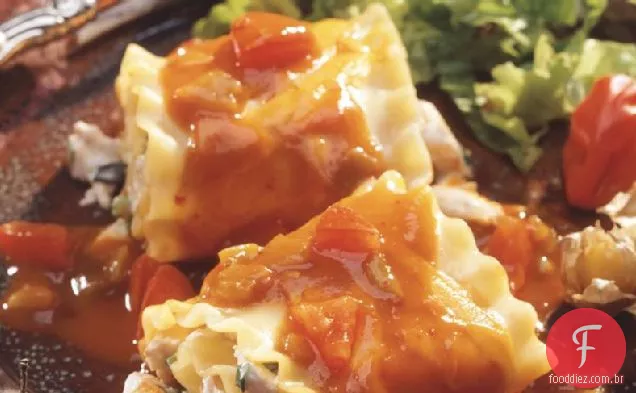 Pacotes De Lasanha Enchilada De Frango