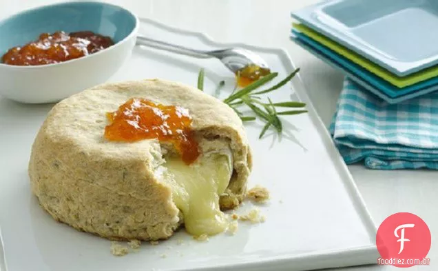Rosemary Madeira Baked Brie